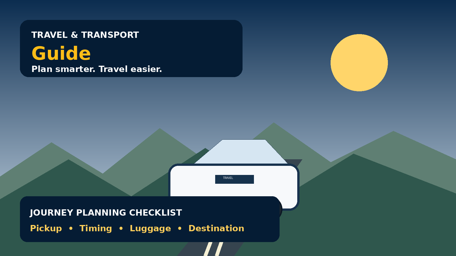 Local Taxi Service in Bareilly journey planning checklist