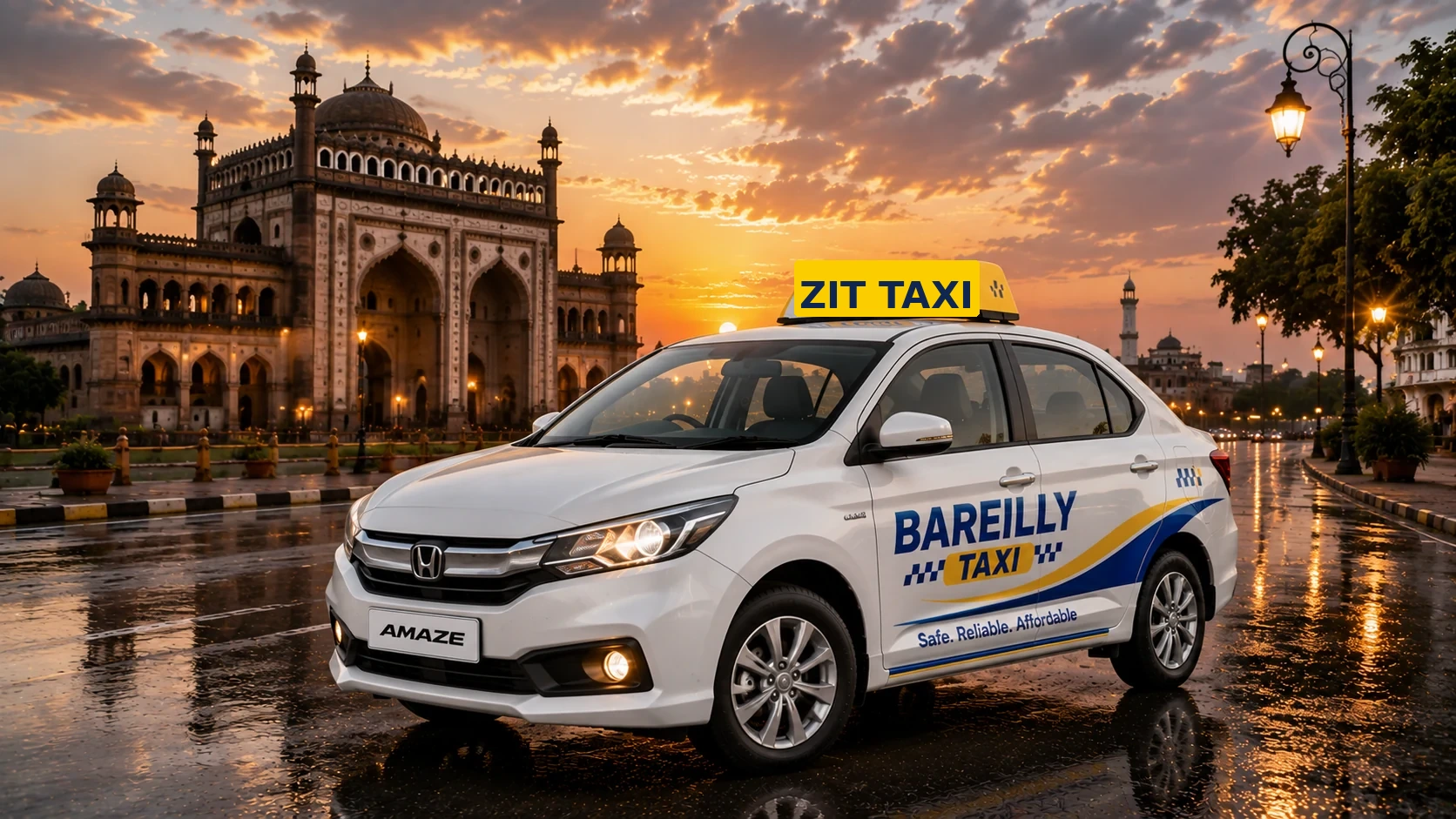 Honda Amaze taxi in Lucknow